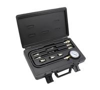 Precisions - Juego de medidores de compresión de motor con medición de 300 PSI, resistente a la corrosión, carcasa rígida, probador de compresión de cilindro automotriz