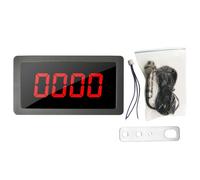 PrecisionS - Tacómetro digital para motores, medidor de velocidad LED con sensores de efecto, medición de alta precisión, tacómetro digital