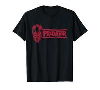 Predator: Badlands Dek's Mask and Logo Official Movie Camiseta, Hombre, Negro, 5XL