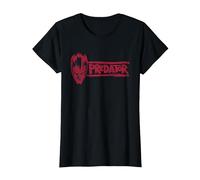 Predator: Badlands Dek's Mask and Logo Official Movie Camiseta, Mujer, Negro, S