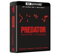 Predator Colección 4 Peliculas (4K UHD + Blu-ray): Depredador 1, Depredador 2, Predators, Predator