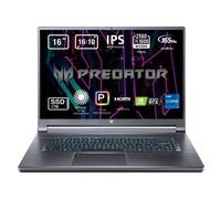 Predator Triton 500 SE PT516-51s-76N7 - Ordenador Portátil Gaming 16" HD 4K - 165 Hz (Intel Core i7-11800H, 16GB RAM, 1TB SSD, NVIDIA GeForce RTX 3070-8GB, Sin SO) Color Gris - Teclado QWERTY Español
