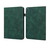 PREDCFVY Funda para tableta Nokia T20 de 10.4 pulgadas 2021, delgada, plegable, con correa de fijación ajustable, ranura para tarjetas, a prueba de golpes (verde)