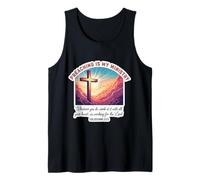 Predicador Cristiano La predicación es mi Ministerio Jesucristo Dios Camiseta sin Mangas