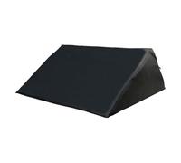 Predicador Curl Pad - Banco de pesas para predicador | Almohadilla triagular sentada, color negro, equipo de levantamiento de pesas, portátil, para bíceps, gimnasio, entrenamiento en casa, brazo