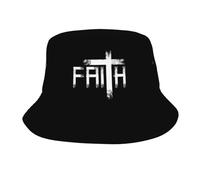 Predicador Personalizado de Dios Creyente Jesús Sombrero de Cubo Cristiano Mujeres Fe Cristianismo Religioso Playa Sol Acampada de Verano Gorra