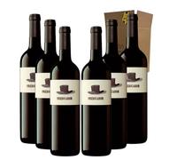 Predicador tinto - Ideal para Maridar con Carne y Comida Mediterránea - Pack 6 Botellas 75cl