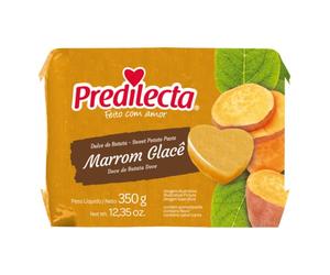 Predilecta - Dulce de Batata - Dulce de Boniato - Marrom Glace- Ideal Para Postres y Reposteria - 350 Gramos