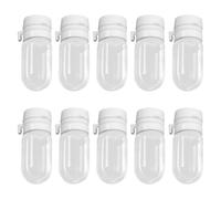 predolo 10 Frascos cuentagotas pequeños de 2 ml para de cosméticos (tamaño viaje). Ideales para aceite, tónico y artículos de aseo.