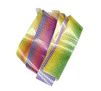 predolo 10 Piezas Pegatina Señuelo de Pesca Falsas Película Brillante Resistente al Agua Material Flexible Ligero Adecuado para Restaurar