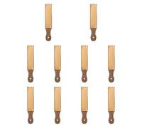 predolo 10 Piezas Sacapuntas Lijado de Papel para Lápices Tablero de Afilar Pasteles con 6 Hojas Adecuado para Estudiantes Artistas Principiantes Dibujo, 16cmx3cm