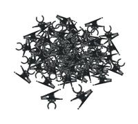 predolo 100 pinzas giratorias para micrófono de solapa, accesorios digitales, pinzas para para micrófono de solapa