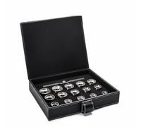 predolo 15 Piezas Abridor Tapa Trasera Reloj Multifuncional Set Abridores Reloj Compacto Abridor Tipo Palanca para Aficionados