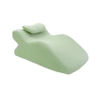 predolo 2 Piezas Almohada Prone para Dormir Masaje Cuerpo Cojín Espuma Memoria Diseño Ergonómico Almohada Corporal Adecuada para Dormir Leer y en, VERDE, tal como se describe