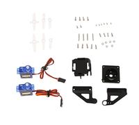 predolo 2 Uds Servomotor + Kit de Soporte FPV para Robot de Juguete