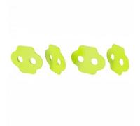 predolo 3 Piezas Calzo para Zapatillas de Ciclismo Espaciador de Calas de Pedal Separador de Suela Diseño Apilable de 1mm a 6mm con Alineación Precisa y, 4 Piezas