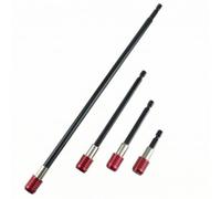 predolo 4 Piezas Extensor Puntas stornillador Largo Extensiones Puntas Universal Portapuntas Magnético para Atornillador Eléctrico