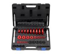 predolo 43 Piezas Extractor Instalador Rodamientos Aluminio Kit Instalador Sellos Rodamientos Uso Pesado Herramienta Presión Casquillos para Mecánicos