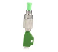 predolo Adaptador de fibra a LC, convertidor de a LC hembra, adaptador de brida de fibra, conector acoplador óptico, fácil de usar, Verde