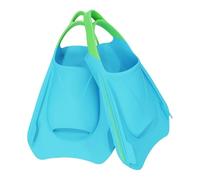 predolo Aletas para Natación Cortas Entrenamiento Silicona Antideslizantes Flexibles Favorecen Propulsión y Comodidad Adecuadas para Buceo Entrenamiento, S Blue