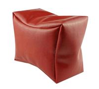 predolo Almohada de mano para uñas, cojín de mano, reposabrazos de manicura, reposabrazos de manicura de cuero PU suave antideslizante, reposabrazos de uñas, Rojo