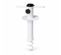 predolo Anclaje para Sombra de Playa Ancla de Sombrilla Base de Sombrilla Tornillo Soporte de Arena Combinación de Hierro y Plástico Adecuado para Playa Pesca y Camping, Personalizable