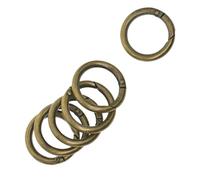 predolo Anillos Tóricos de Resorte : Abrazadera de Mosquetón Confiable para Manualidades Y Accesorios de Bricolaje, Bronce