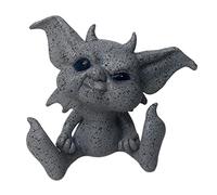 predolo Baby Goblin Art Fairy Garden Estatua Decoración del Porche del Césped, Enojado A
