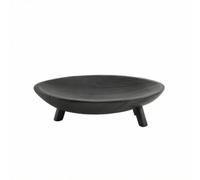 predolo Banja Ovalada corativa Versátil para coración l Hogar, Negro, Pequeño 29cm Largo X 17cm Ancho X 7cm Alto