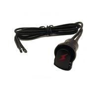 predolo Barbecue Grill Switch Botón de Encendido para Parrilla Interruptor Eléctrico de Sustitución Botón Compacto con Símbolo Arnés con Cable y Terminal