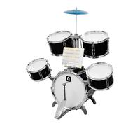 predolo Batería Infantil, Instrumento Musical de Percusión, Juguete Educativo para Jardín de Infantes, Regalo de Cumpleaños para El Día del Niño, Negro