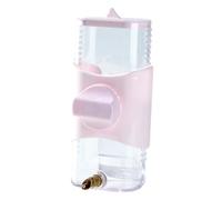 predolo Bebedero para pájaros, Bebedero para Loros, práctico Recipiente para Beber Menos desorden para Animales pequeños, Conejo, Rosa