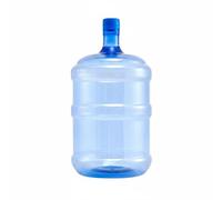 predolo Bidón para Dispensador de Agua Calidad Alimentaria Alimenticio Recipiente de Plástico Pet Material Grueso para Familias, Campistas, Oficina, 18L, Sin Asa Gruesa para Mascotas