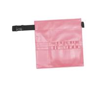 predolo Bolsa de almacenamiento de tijeras para herramientas de corte de pelo, bolsa de cintura para peluquero con soporte para tijeras de salón, para cizalla, Rosa