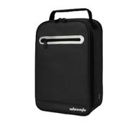 predolo Bolsa Zapatos con Cremallera Asa Bolsa para Zapatos Golf Ribete Negro Organizadora Golf para Golfistas, Array, Negro