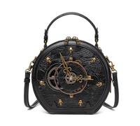 predolo Bolso con Forma Ataúd Compacto Ataúd Pequeño Bolso Gótico para Moros, Halloween