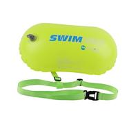 predolo Boya de Natación Flotador para Nadar con Doble Cámara de Aire Correa de Cintura Ergonómica Bolsa Impermeable y Burbuja de PVC Reforzado Adecuada para