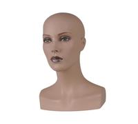 predolo Cabeza de maniquí femenino, soporte de exhibición del soporte de pelucas, estante de pantalla de sombrero, soporte de visualización de pelucas de