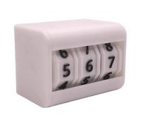 predolo Calendario de Cuenta Regresiva con de Mesa de 3 dígitos para fomentar y el hábito de autodisciplina en Juegos de Mesa, Blanco