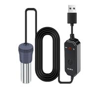 predolo Calentador de Acuario Durabilidad Compacto Portátil Calentador de Termostato Que Ahorra Espacio