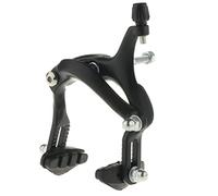 predolo Calibrador de Freno de Bicicleta de Carretera con Doble Pivote Lateral Delantero y Trasero Brazo Largo Almohadilla Resistente al Desgaste Reemplazo