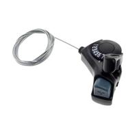 predolo Cambiador de Bicicleta Palanca de Velocidad Pulsador Metal Adecuado para Bicicletas de Montaña Ciudad Recreativas Carretera Plegables