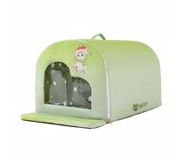 predolo Casa con Refrigeración Acondicionado para Mascotas Enfriamiento Prolongado Uso en Interiores y Exteriores, Verde, XL 60 45 40cm para Mascotas De hasta 17.5 Kg