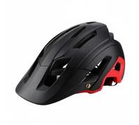 predolo Casco de Ciclismo Ligero Protector Craneal Extremadamente Ligero Accesorio Deportivo, Negro Y Rojo, Talla Única