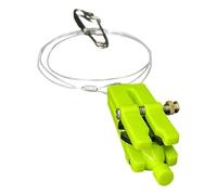 predolo Clips de Liberación de Línea, Clips de Liberación a Presión para Profundizador de Pesca, Prácticos Y Ajustables, con Líder para Curricán, Verde