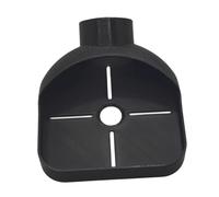 predolo Colector de polvo de taladro con guía, universal, multiusos para mejoras del hogar, reutilizable, fácil de instalar, accesorio de 3,3 x 4 pulgadas, Negro