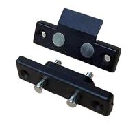 predolo de Palanca para Control de Acceso, Conectores de Corriente para Puertas Simples Y Dobles, Negro 2 Terminales