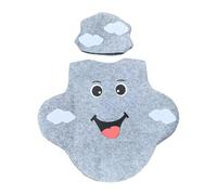 predolo Disfraz de Clima para niños, Ropa de Nubes de Dibujos Animados para Fiestas de jardín de Infantes.