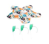 predolo Divertido Juguete de Ejercicio para, Juguete para Gatos Que Juega al escondite, Pintada