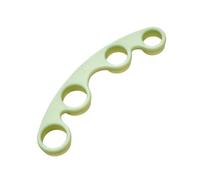 predolo Empuñaduras para Dedos para Guitarra, Manguito de Expansión para Dedos, Entrenamiento, Fortalecedor para Destreza Manual, Hechas de PP Ligero, Adecuad, Green M